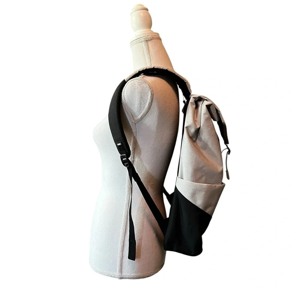 Thule Black and Gray Unisex Lithos Backpack 16L NWT